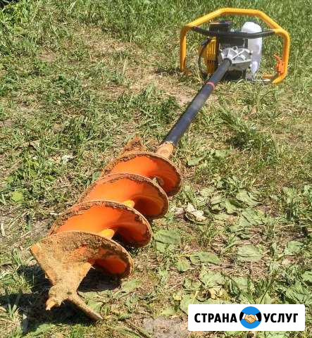 Мотобур бензобур (бурение отверстий забор, столбы) Шатурторф - изображение 1