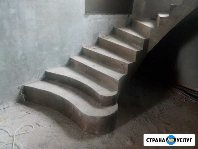 Изготовление бетонных лестничных маршей любой слож Тюмень - изображение 1