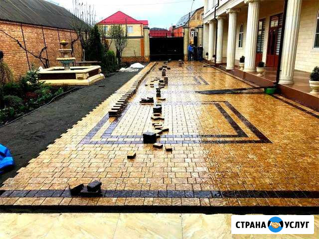 Укладка тротуарной плитки Комсомольское - изображение 1