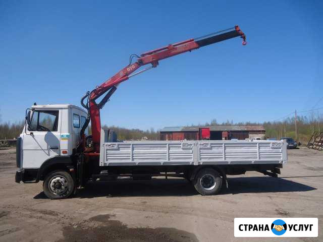 Услуги авто с краном манипулятором Вологда - изображение 1