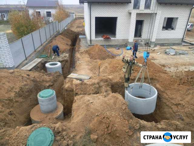 Земляные работы вода канализация Краснослободск - изображение 1