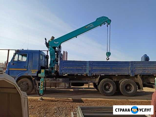 Аренда крана манипулятора 7т Кантемировка - изображение 1
