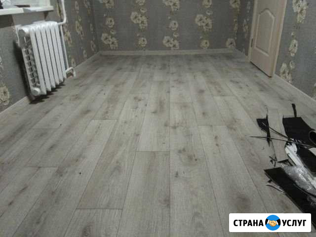 Ремонт квартиры, укладка напольного покрытия Глазов - изображение 1