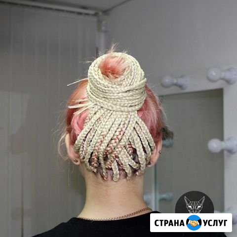 Афропрически косички (брейды) на висок,афрозатылок Екатеринбург - изображение 1