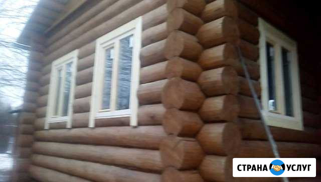 Рубка срубов домов,бань Мантурово - изображение 1