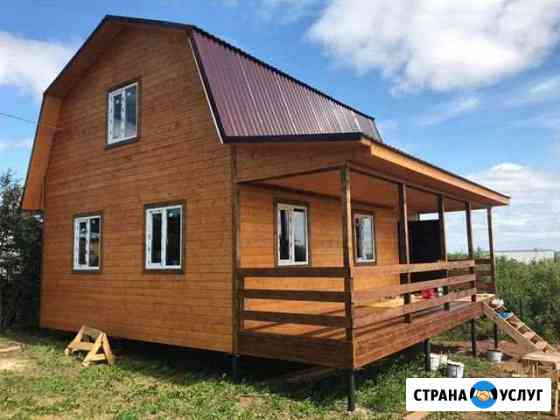 Строительство загородных домов, бань под ключ Санкт-Петербург