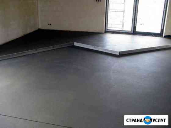 Стяжка Пола Механизированная Полусухая Королев