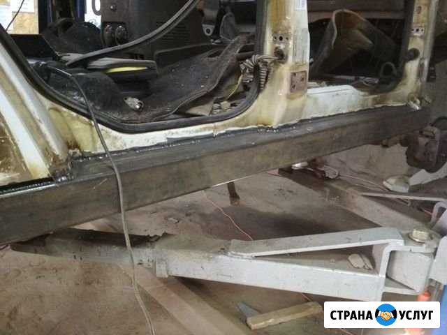 Кузовной ремонт, установка усиленных порогов (проф Пермь - изображение 1