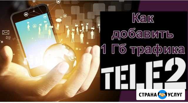 Подарю гигабайт Теле2 Краснодар - изображение 1