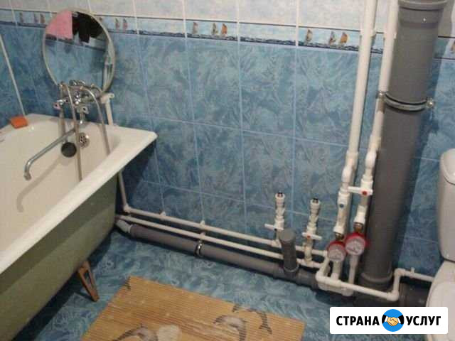 Сантехнические услуги, разводка гвс хвс труб Казань - изображение 1