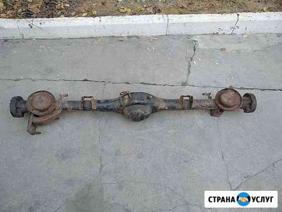 Равняю чулки заднего моста на ниву и на жигули Махачкала