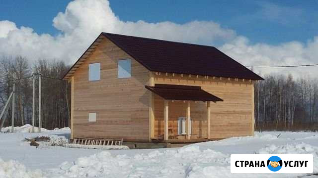 Строительство срубов, домов, бань, коттеджей, отде Ижевское - изображение 1