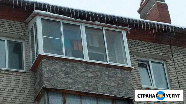 Остекление балконов, отделка Наро-Фоминск - изображение 1