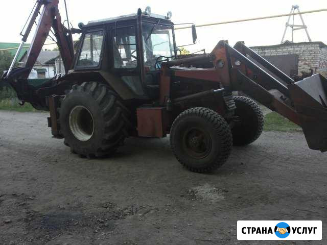 Услуги экскаватора-погрузчика Уварово - изображение 1