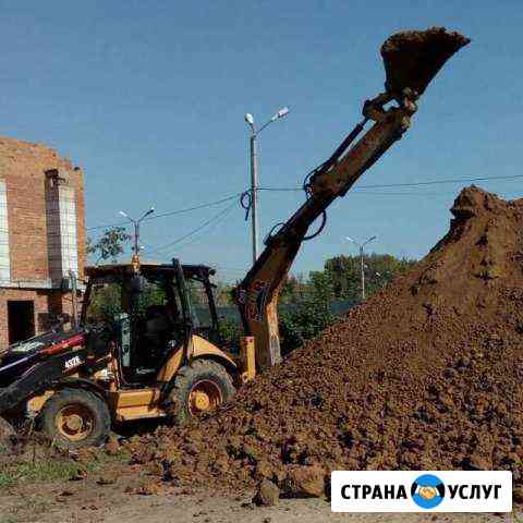 Услуги.Аренда.Экскаватора - погрузчика.Гидромолот Новосибирск