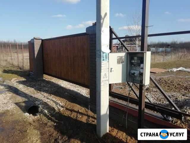 Монтаж откатных ворот под ключ Домодедово - изображение 1