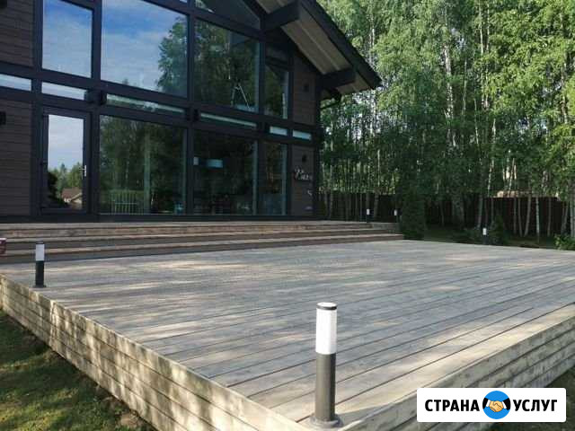 Покраска домов Куровское - изображение 1