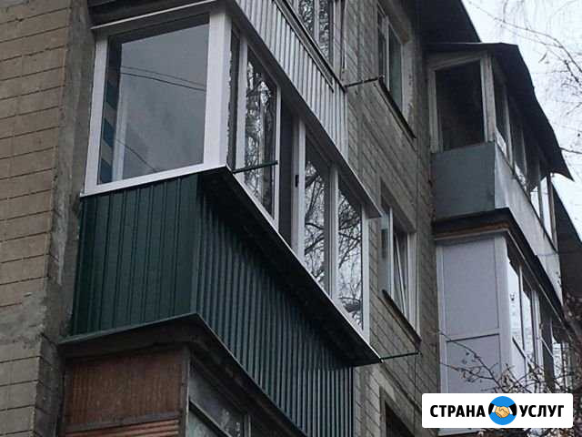 Застекление балконов, лоджий, установка окон Тамбов - изображение 1