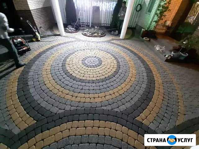 Укладка тротуарной плитки Выселки - изображение 1
