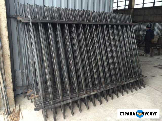 Забор из профлиста, забор сварной,ворота Омск - изображение 1