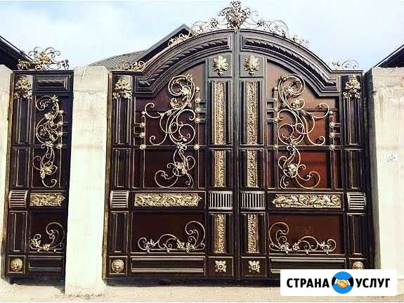 Любые виды металлоизделий, кованные двери, ворота Нальчик - изображение 1