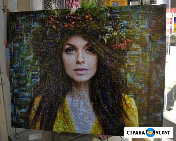 Фотомозаика - портрет из фотографий Красноярск - изображение 1