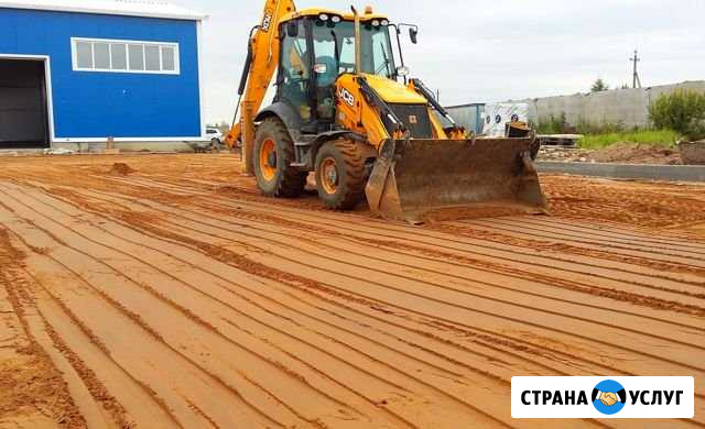 Услуги экскаватор погрузчик,фронтальный погрузчик Ижевск - изображение 1