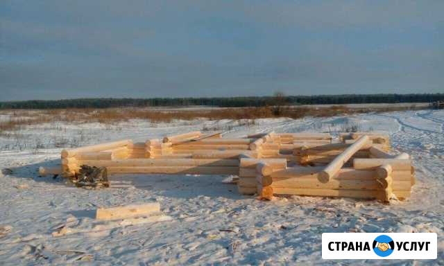 Срубы домов, бань, колодцы по индивидуальным разме Старотимошкино - изображение 1