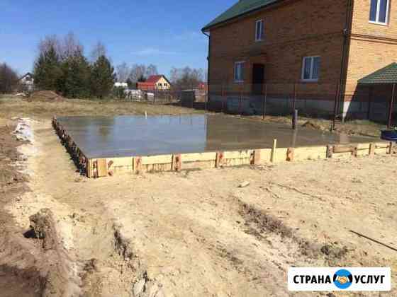 Монолитная плита (для загородного дома) Владимир