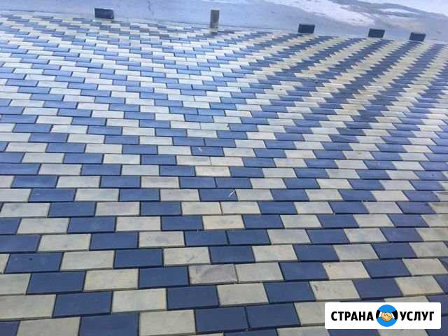 Благоустройство територя уклатка тротуарная плитки Кокошкино - изображение 1