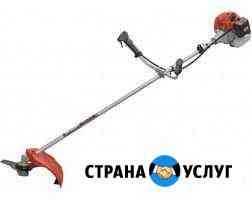 Покос травы триммером Кузнецк