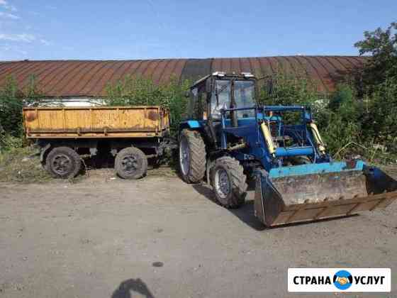 Планировка вывоз мусора челюстной кун-нож,телега Рубцовск