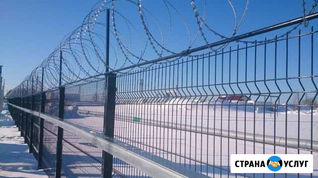 Монтаж колючей проволокиягоза Батайск - изображение 1