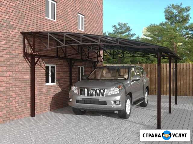 Навесы для авто, под ключ Химки - изображение 1