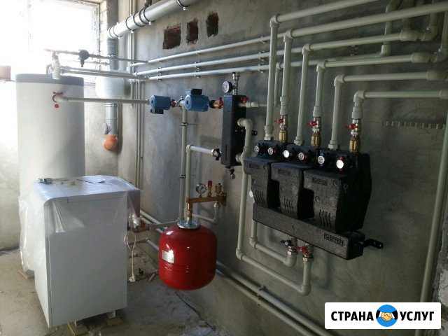 Монтаж отопления,теплых полов,канализ.,водопровода Воронеж - изображение 1