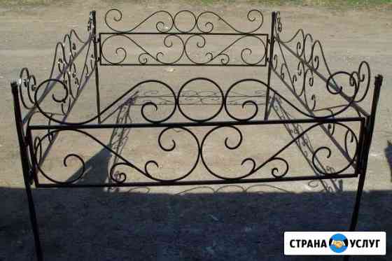 Ретуальные оградки кресты столы лавки Самара