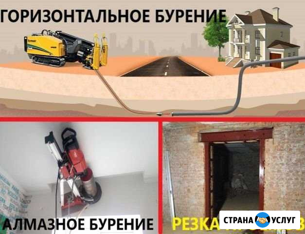 Гнб прокол/ Алмазная резка, бурение в Реутове Реутов - изображение 1