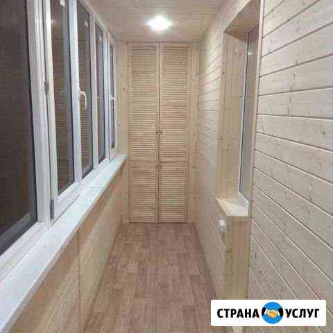 Обшивка балконов и лоджий. Гарантия качества Казань