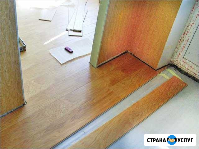 Укладка линолеума,ламината и паркетной доски, ковр Тамбов - изображение 1