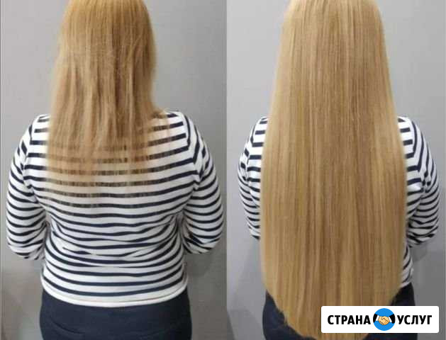 Наращивание волос горячее капсульное Хабаровск - изображение 1