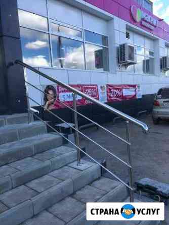 Перила и поручни из нержавейки Владимир