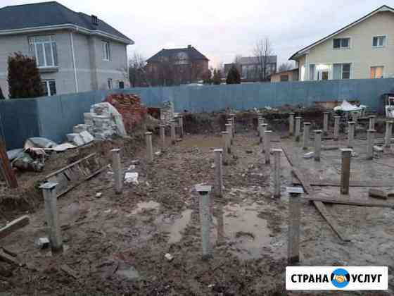 Фундамент жб сваи Сертолово