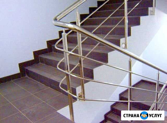 Перила из нержавеющей стали, сварка аргоном Владикавказ - изображение 1
