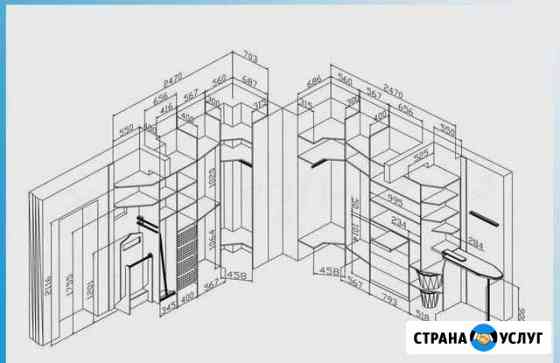 Проектирование корпусной мебели Нижний Новгород