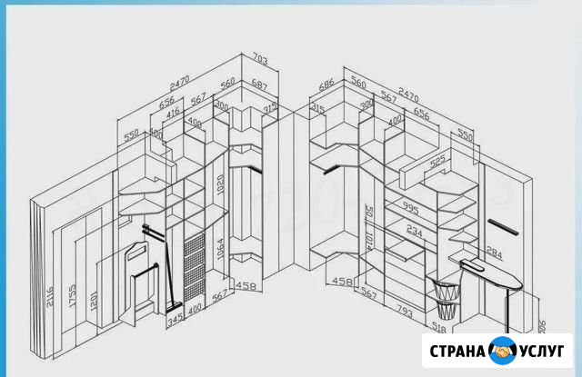 Проектирование корпусной мебели Нижний Новгород - изображение 1