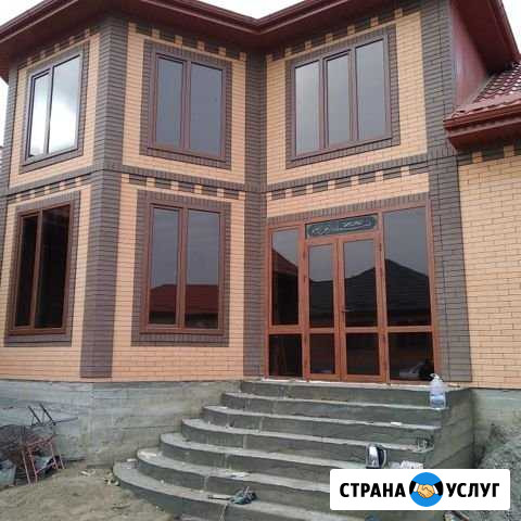 Пластиковые Алюминовые Окна Двери Витражи Грозный - изображение 1