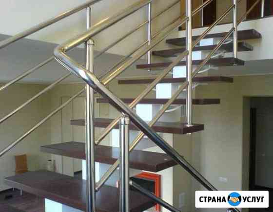 Перила из нержавеющей стали, поручни, ограждения Воронеж