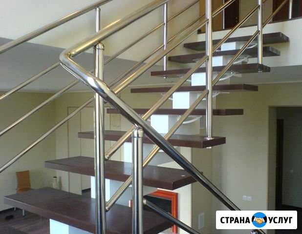 Перила из нержавеющей стали, поручни, ограждения Воронеж - изображение 1