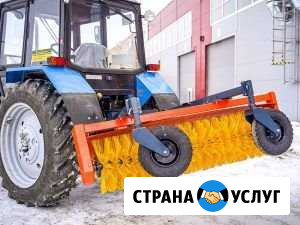 Аренда щетки дорожной плуг трактора мтз Челябинск - изображение 1
