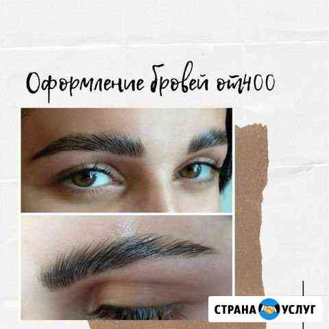 Брови на дому хна, краска, долговременная укладка Сочи